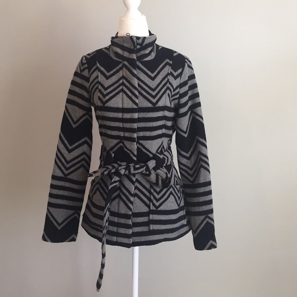 Jack by BB Dakota Black and Grey Jacket