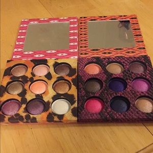 UD eyeshadow palette 3 and 2 eyeshadow an wild ch