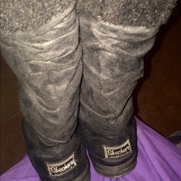 Black Australia Sketcher Boots