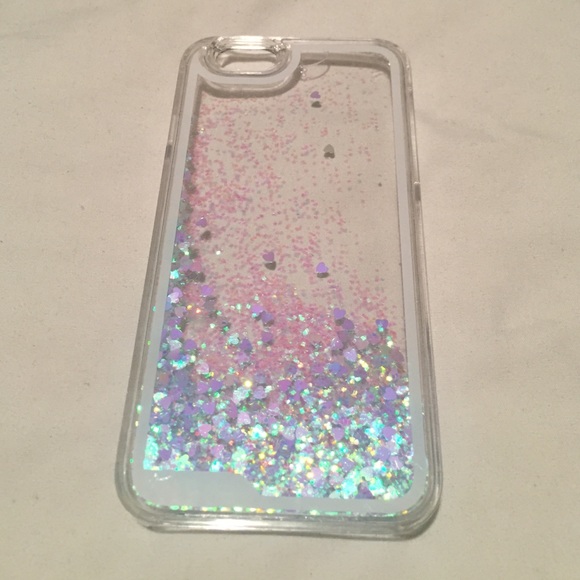 NWOT iPhone 6 glitter phone case