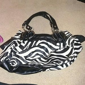 Zebra purse