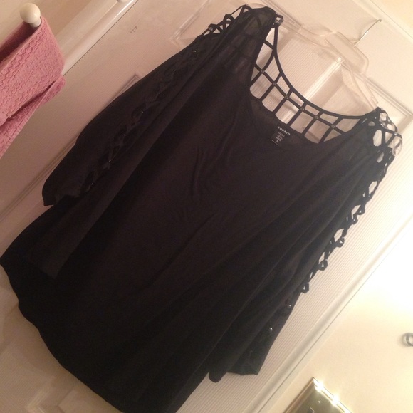 Black top from Torrid plus size. Size 3/ 3xl.