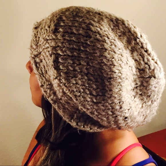 Slouchy knit beanie. - Picture 2 of 2