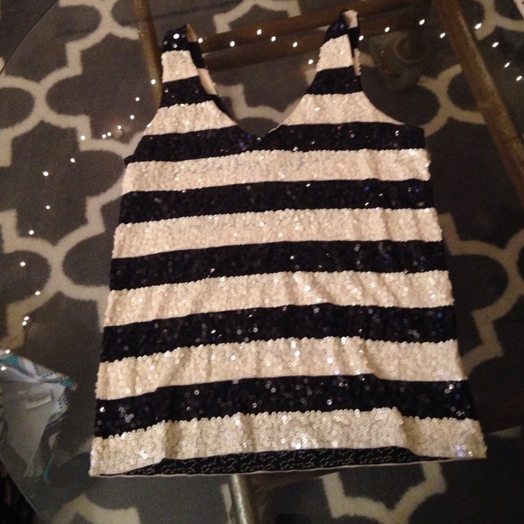 J Crew Sequin Tank