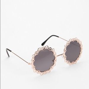 Urban Outfitters Gold Sunglasses