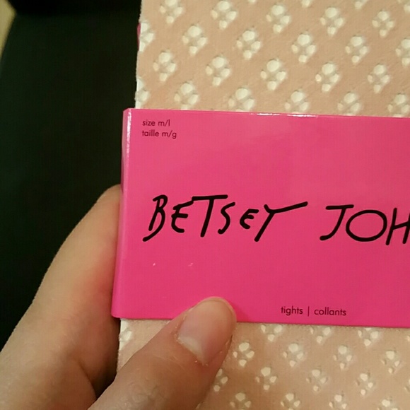 Betsey Johnson tights - Picture 3 of 4