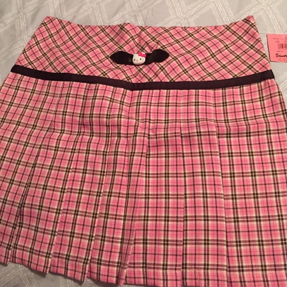 Girls hello kitty skirt
