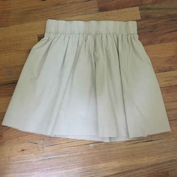 Khaki J. Crew skirt
