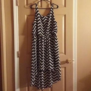 A chevron dress