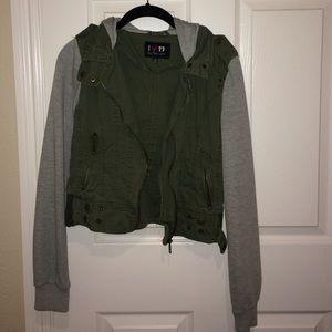 army green jacket