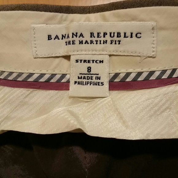 Banana Republic Brown pants. - Picture 3 of 4