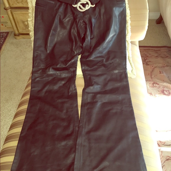 Cache NWT Leather Pants 12