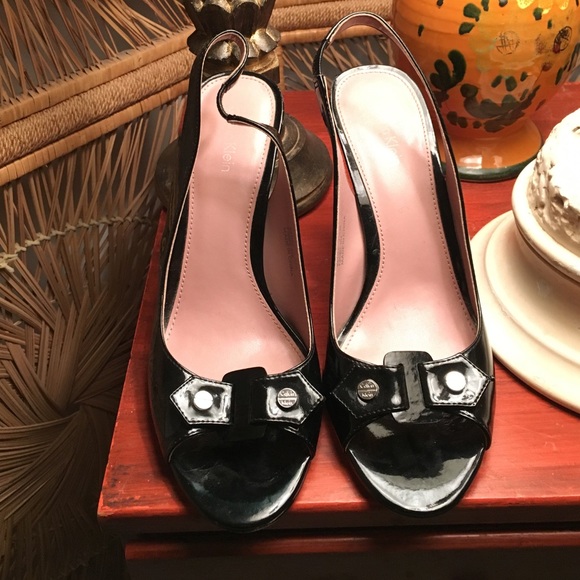 Calvin Klein Renee patent slingbacks size 7.5