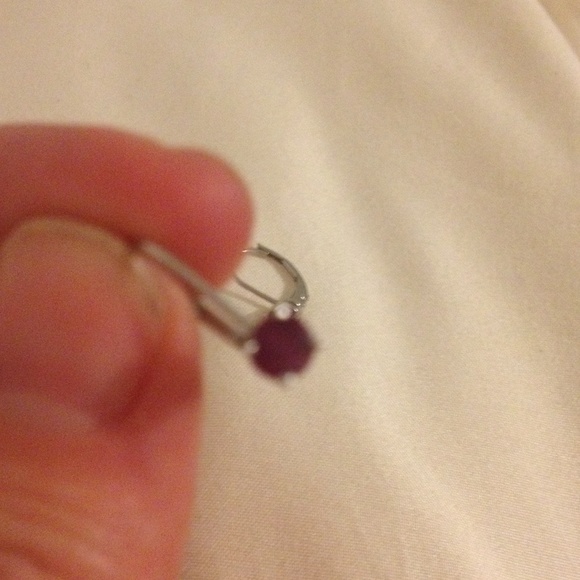 Ruby earrings - Picture 2 of 2