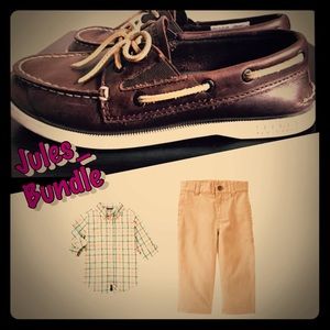 Bundle Boy's Clothes size 6 shoes size 1.5