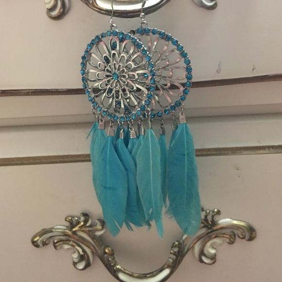 Dream catcher earings