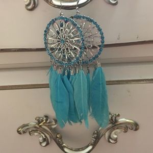 Dream catcher earings
