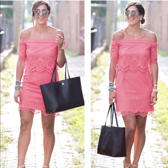 Topshop Dresses & Skirts - [topshop] off-the-shoulder dress in PERIWINKLE