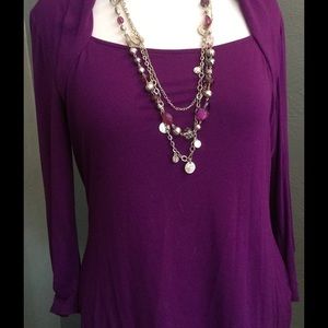 WHBM purple shirt - Final Price