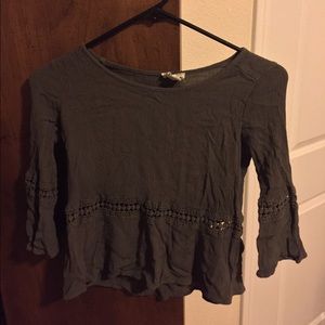 Dark green blouse