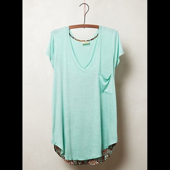 Anthropologie Surprise Ending Tee, size xs - Picture 1 of 4