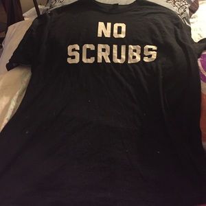 TLC concert shirt no scrubs