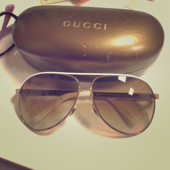 ❤️Sold❤️gucci aviator sunglasses