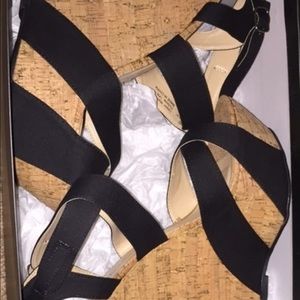 Cute cork wedged wedges!