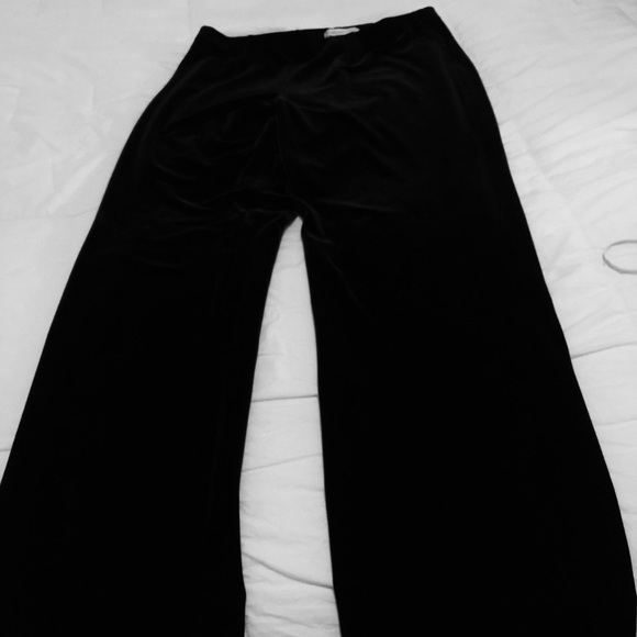 Black Velour pants