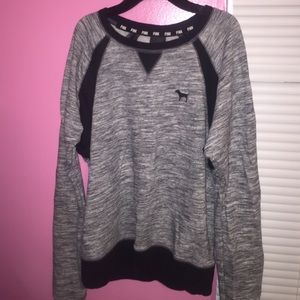 Victoria's Secret Marbled Gray Crewneck