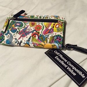 Brand New wallet, cell phone compatible