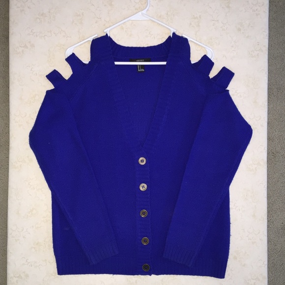 Royal Blue Cardigan