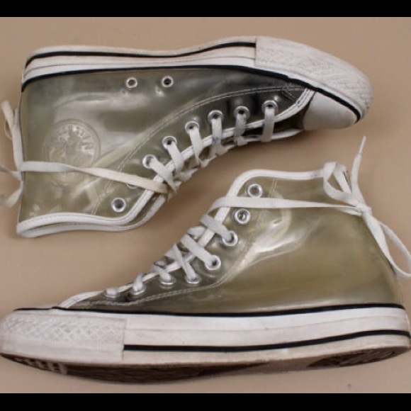 clear converse shoes