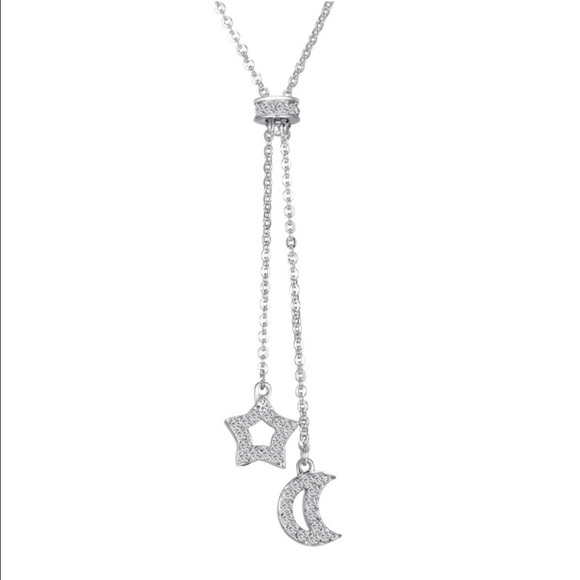 Brand New Swarovski Crystal 18k white gold