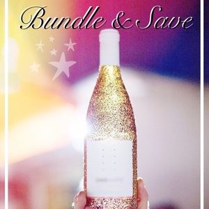 Bundle & Save! Black and white bag and bracelet