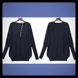 Long sleeves Top black Medium