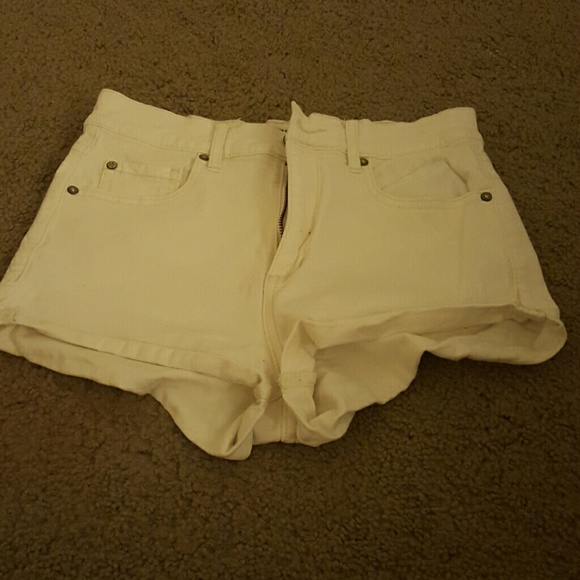 High waisted shorts