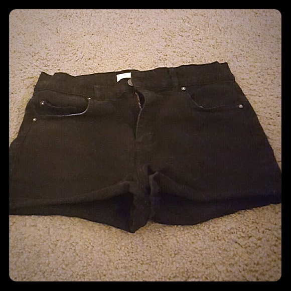 High waisted shorts