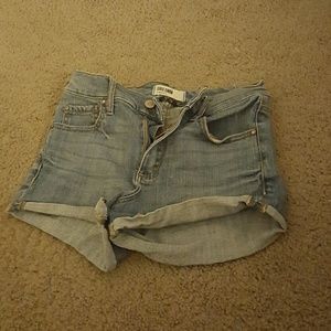 High waisted shorts