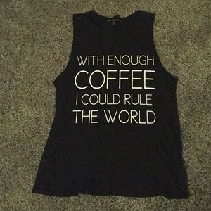 Coffee Muscle Tee/ Shirt