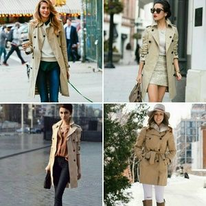 Classic Trench Coat in EUC w/ Perfect Petite Fit!