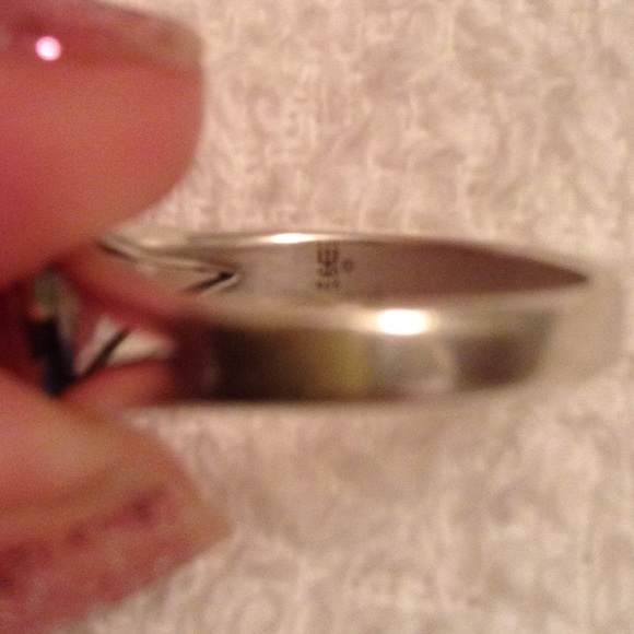 James Avery cross with heart ring - Picture 2 of 3