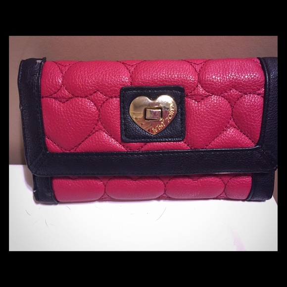 One year old Betsy Johnson wallet