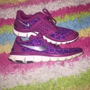 Cheetah Print Nike Shoes