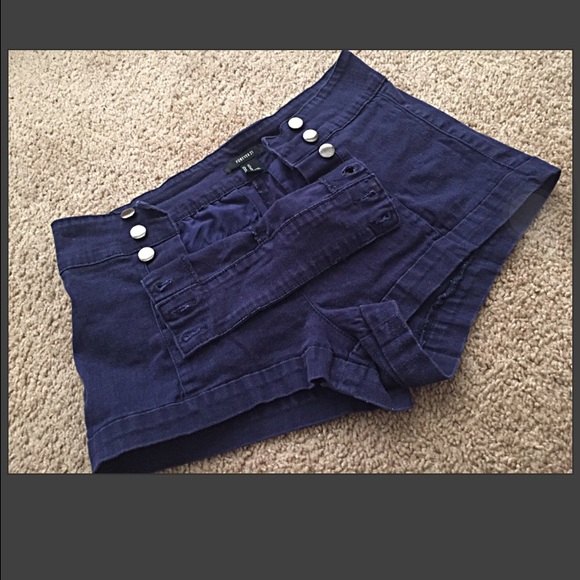 Forever 21 High Waisted Sailor Shorts