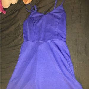 Cobalt blue dress