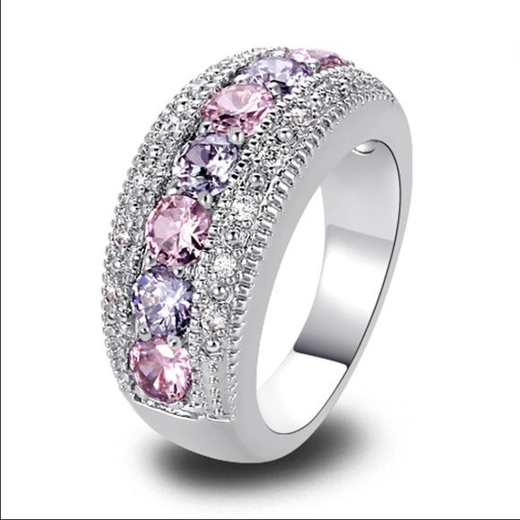 Jewelry - 💍 925 Pink Topaz & Amethyst Ring 💍