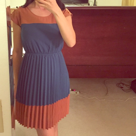 Color block dress