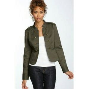 NWOT Halogen Mandarin Collar Jacket