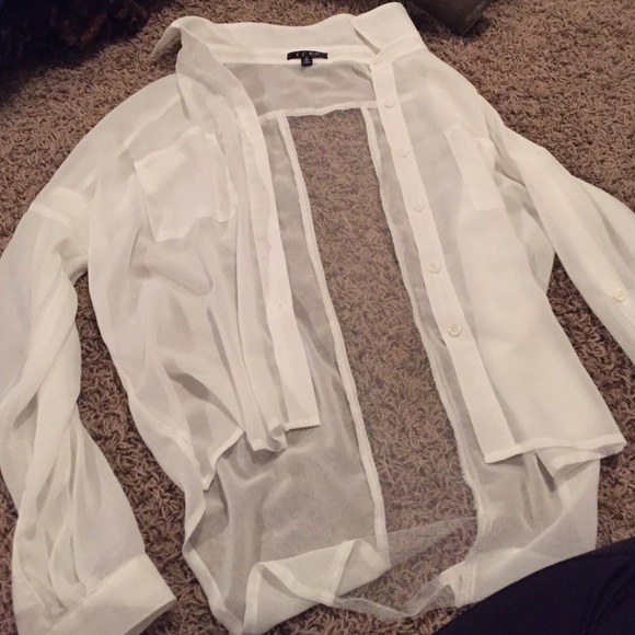 White button down shirt